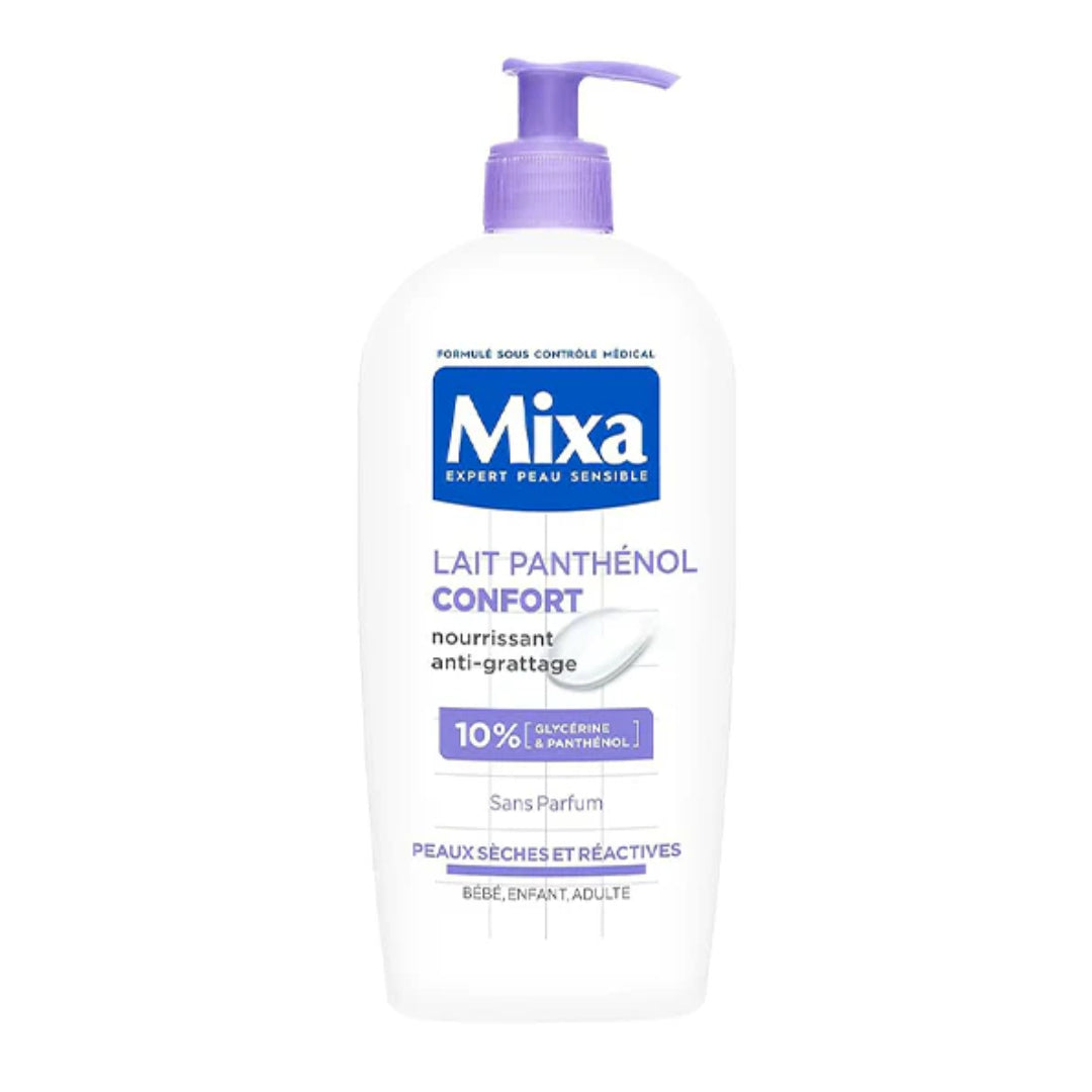 Mixa Lait Corps Réparateur Panthénol Comfort – 400 ml
