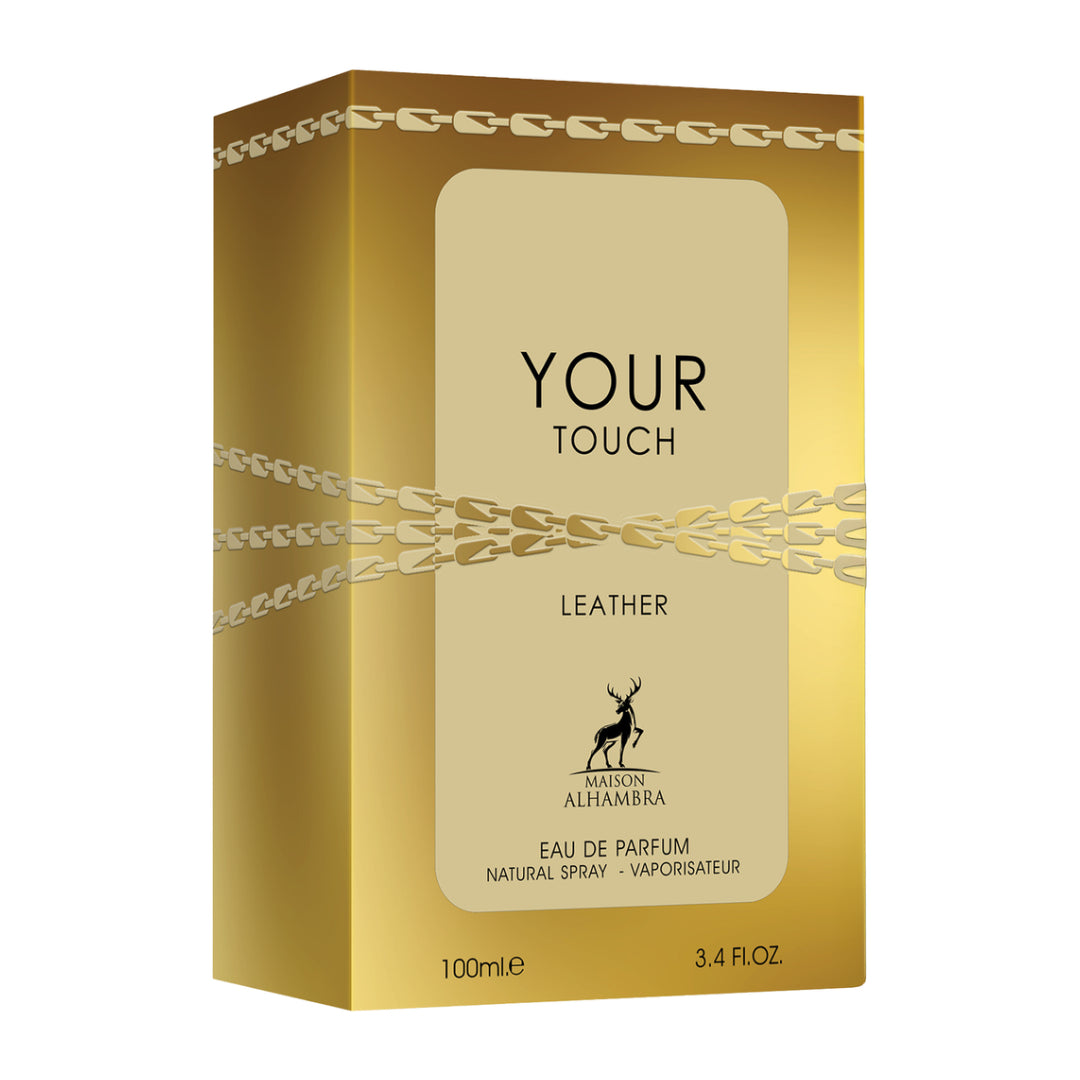 MAISON ALHAMBRA - YOUR TOUCH LEATHER EAU DE PARFUM Pour Hommes - 100ml