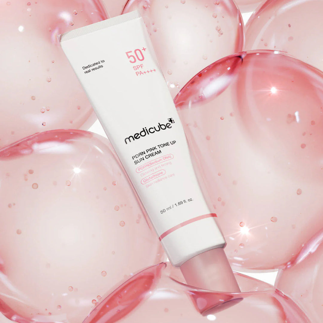 MEDICUBE - PDRN Pink Tone Up Sun Cream SPF 50+ PA++++ - 50 ml