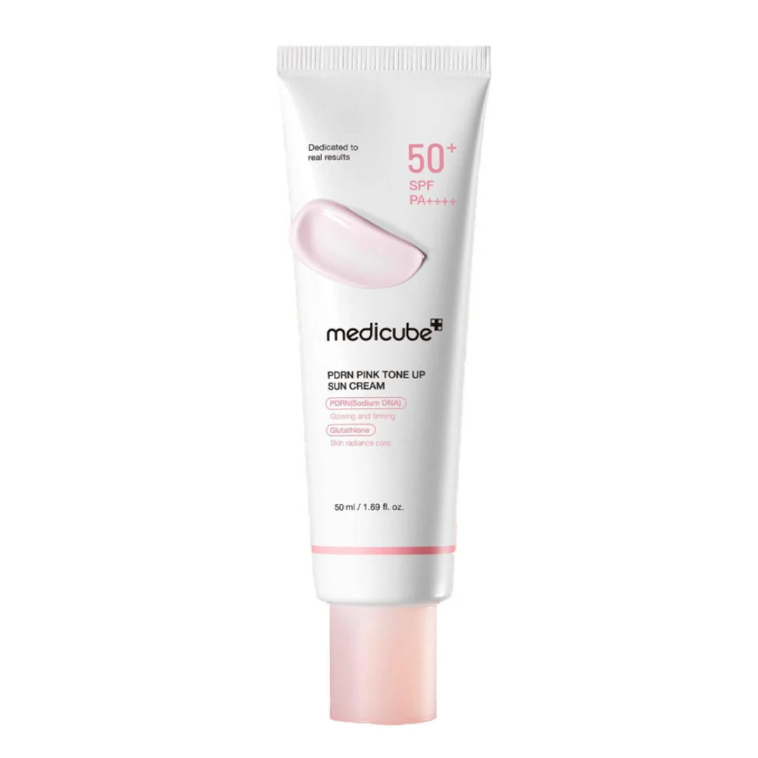 MEDICUBE - PDRN Pink Tone Up Sun Cream SPF 50+ PA++++ - 50 ml