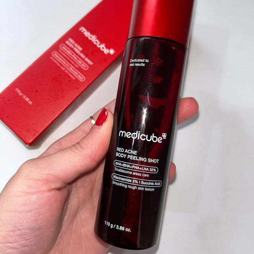 MEDICUBE - Red Acne Body Wash Off Peeling Shot - 110g