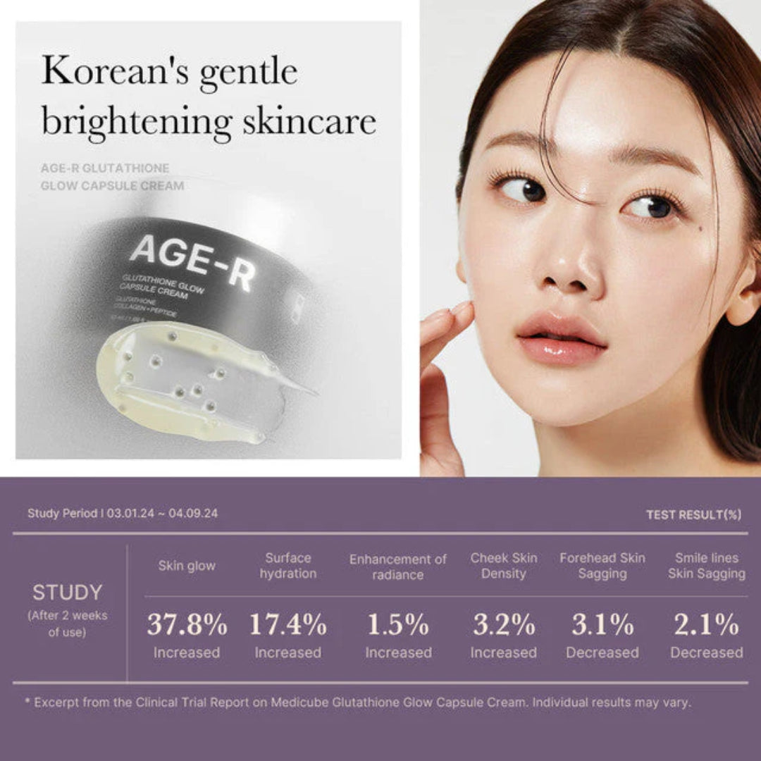 MEDICUBE AGE-R Glutathion Glow Crème Gélule 50ml