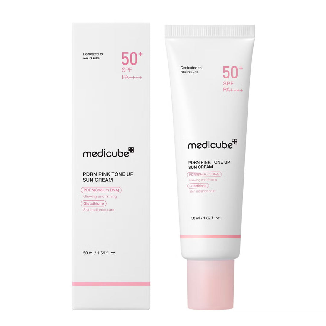 MEDICUBE - PDRN Pink Tone Up Sun Cream SPF 50+ PA++++ - 50 ml