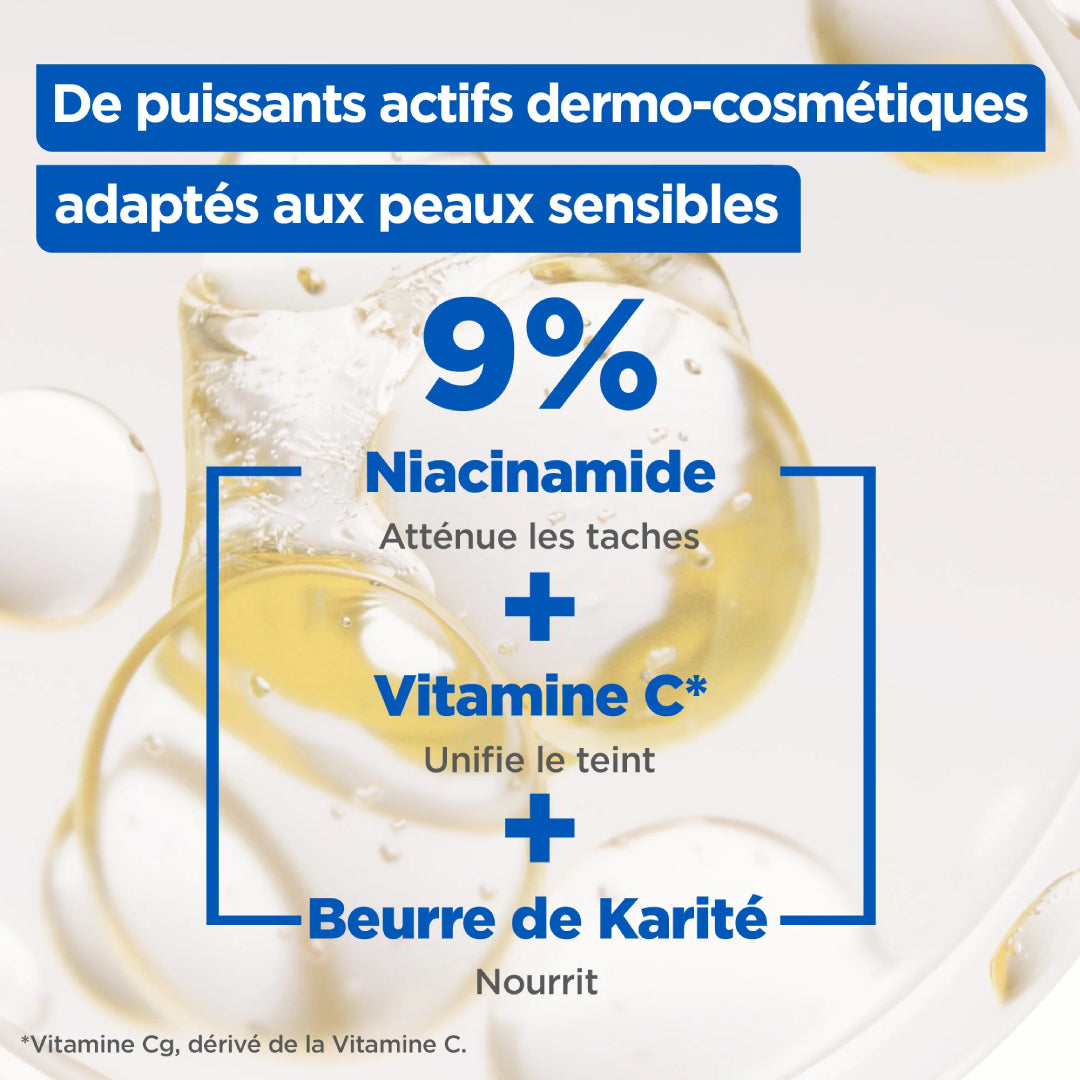 MIXA Niacinamide La Crème Correction Eclat - Visage, Corps, Mains 400ML