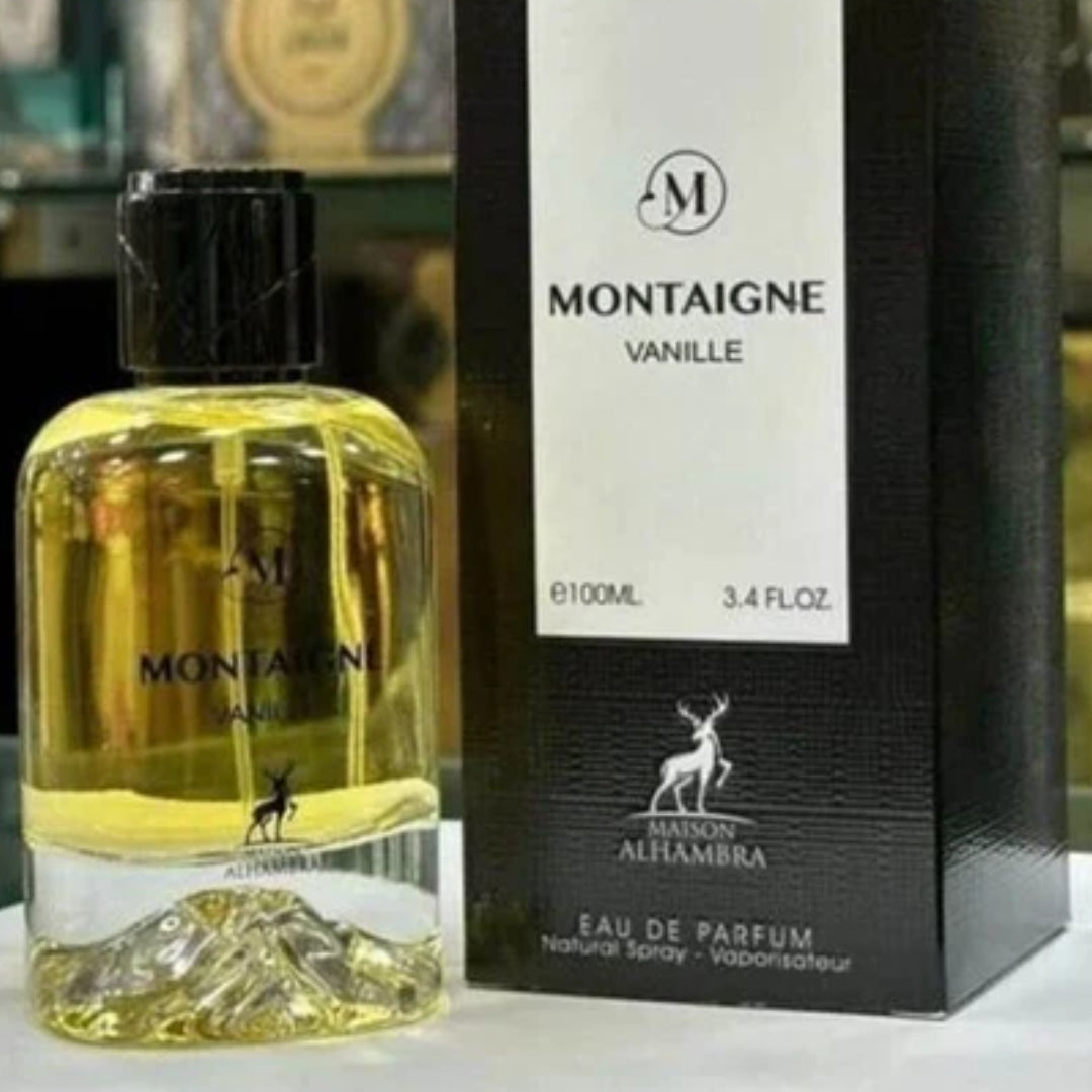 MONTAIGNE VANILLE Eau de Parfum - MAISON ALHAMBRA Pour Femme - 100ml