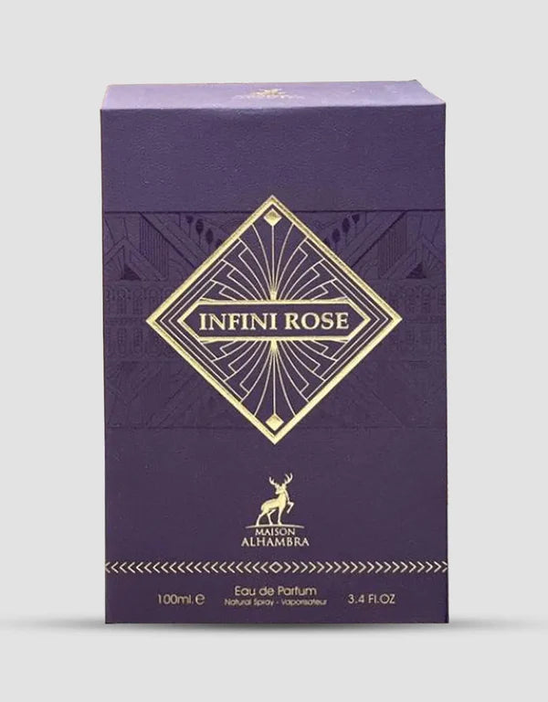 INFINI ROSE DE MAISON ALHAMBRA Eau De Parfum Pour Femmes et Hommes - 100ml