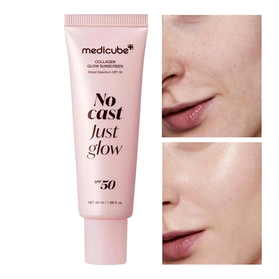 Medicube - Sunscreen No Cast Just Glow Collagen SPF 50+ - 50ml