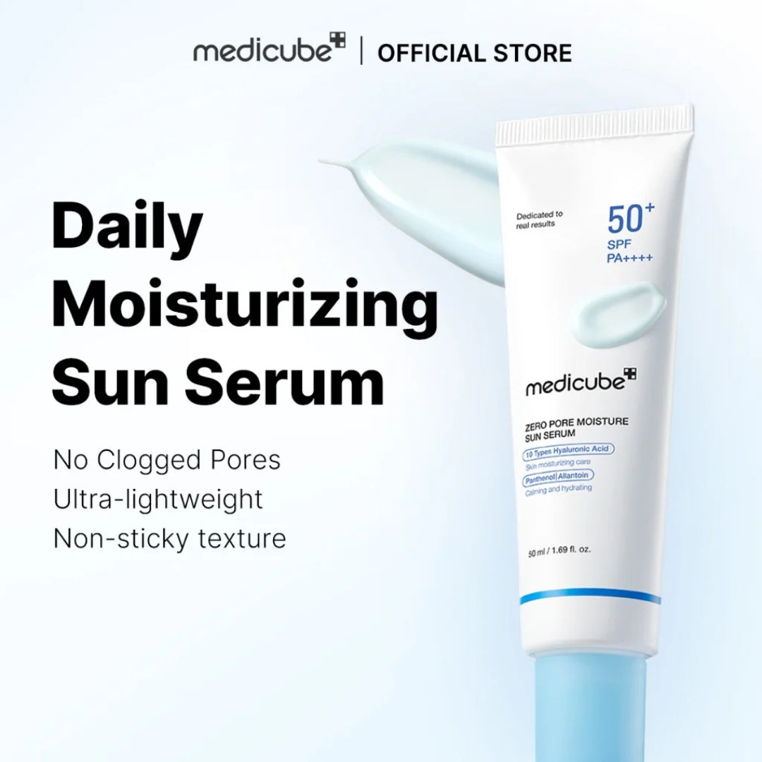 Medicube - Zero Pore Moisture Sun Serum SPF 50+ Pa++++ - 50ml