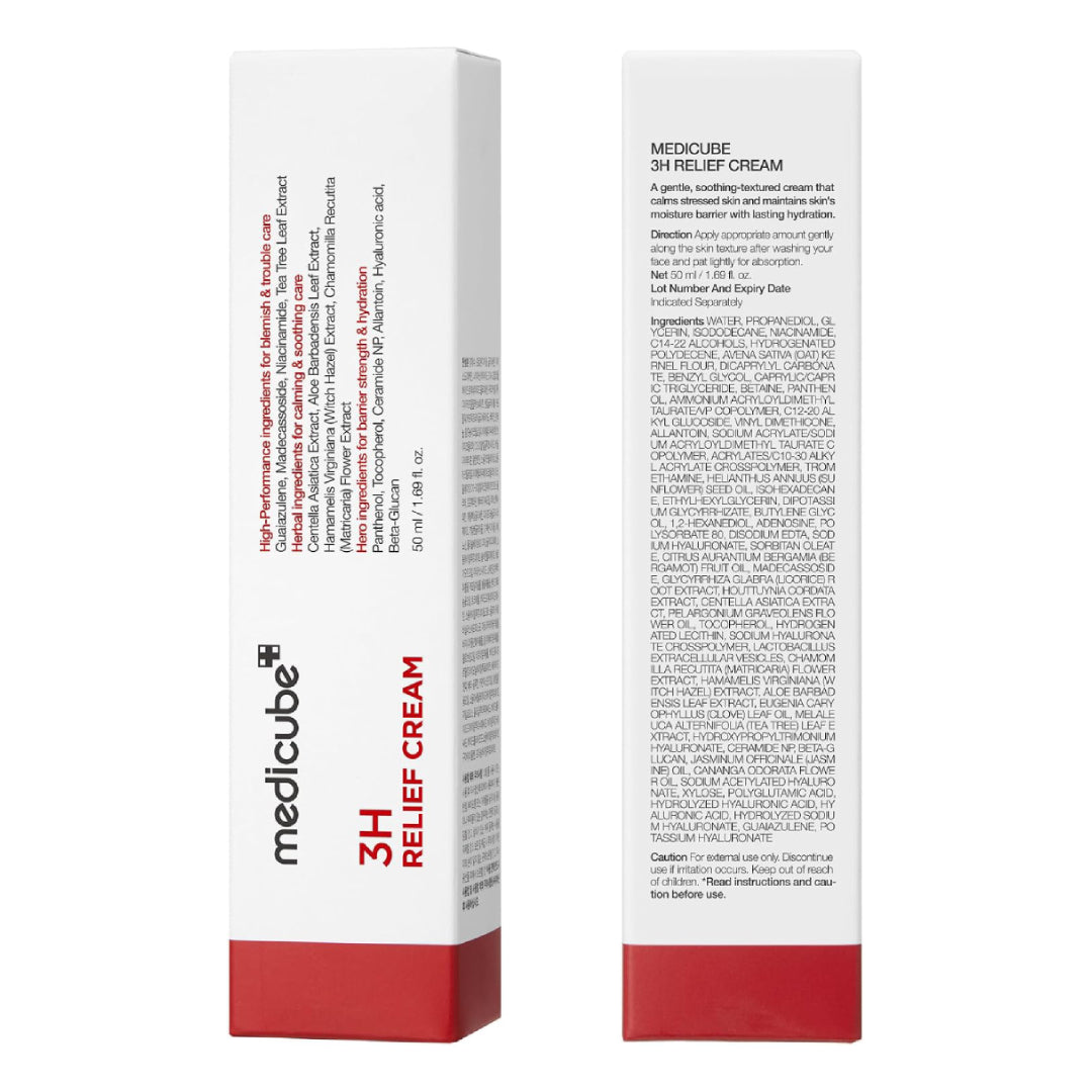 Medicube 3H Relief Cream - 50 ml