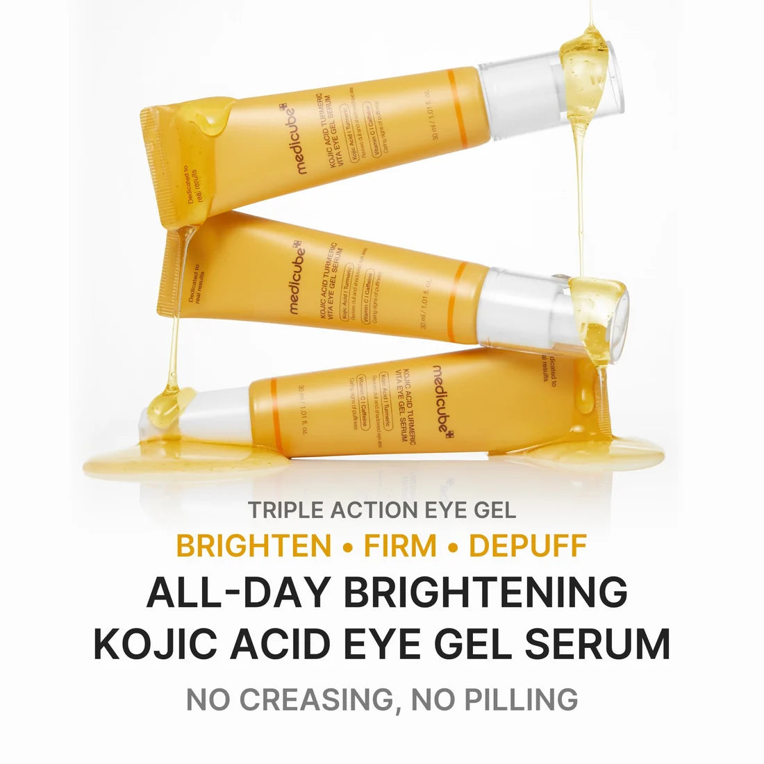 Medicube Kojic Acid Turmeric Vita Eye Gel Serum - 30 ml