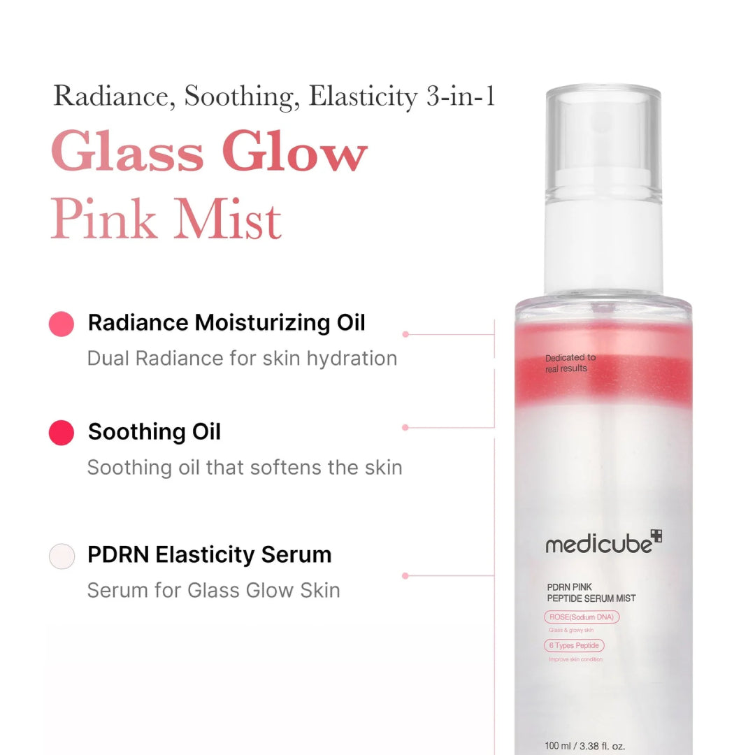 MEDICUBE PDRN Pink Glutathione Serum Mist - 100 ml