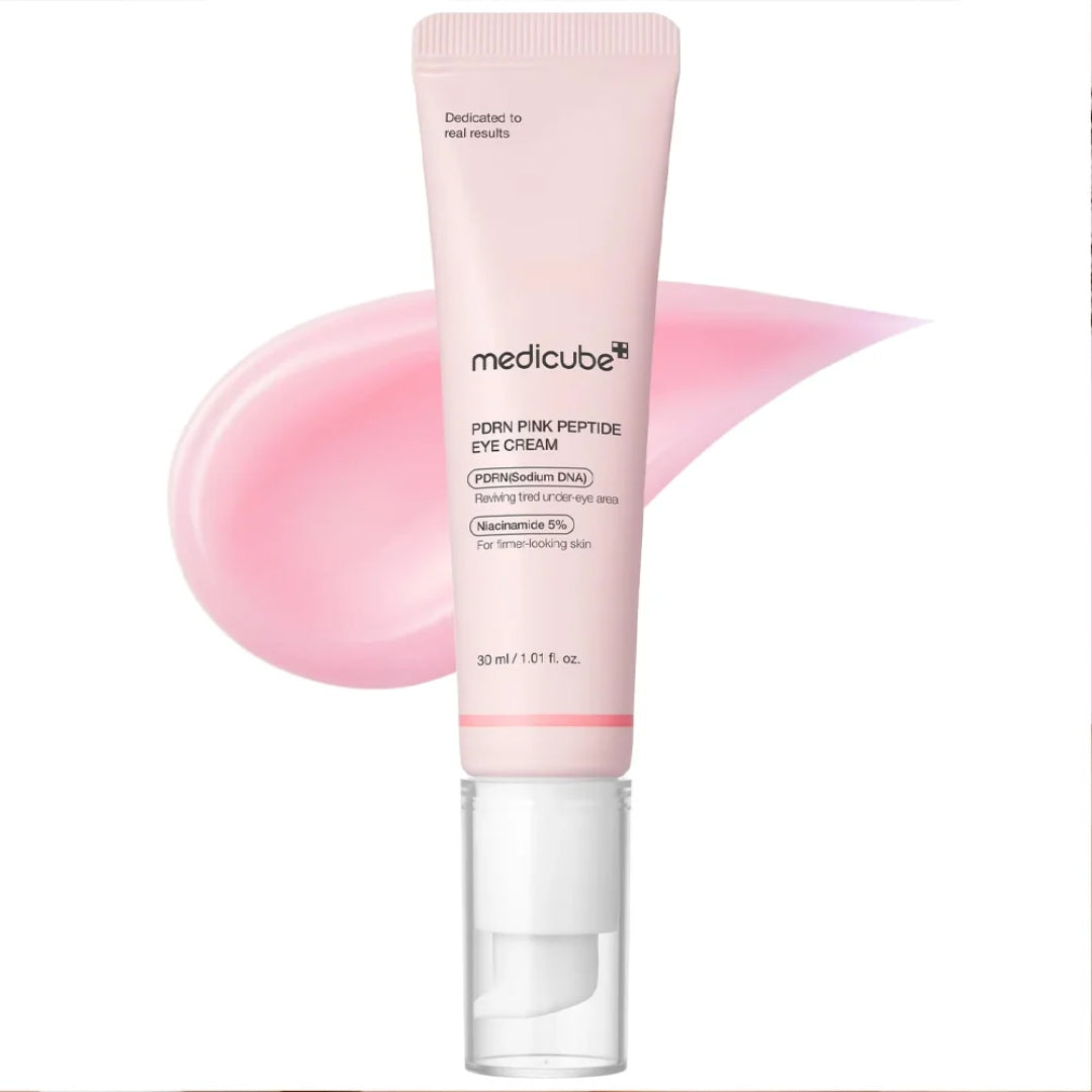 Medicube PDRN Pink Peptide Eye Cream - Crème Contour des Yeux Raffermissante - 30 ml