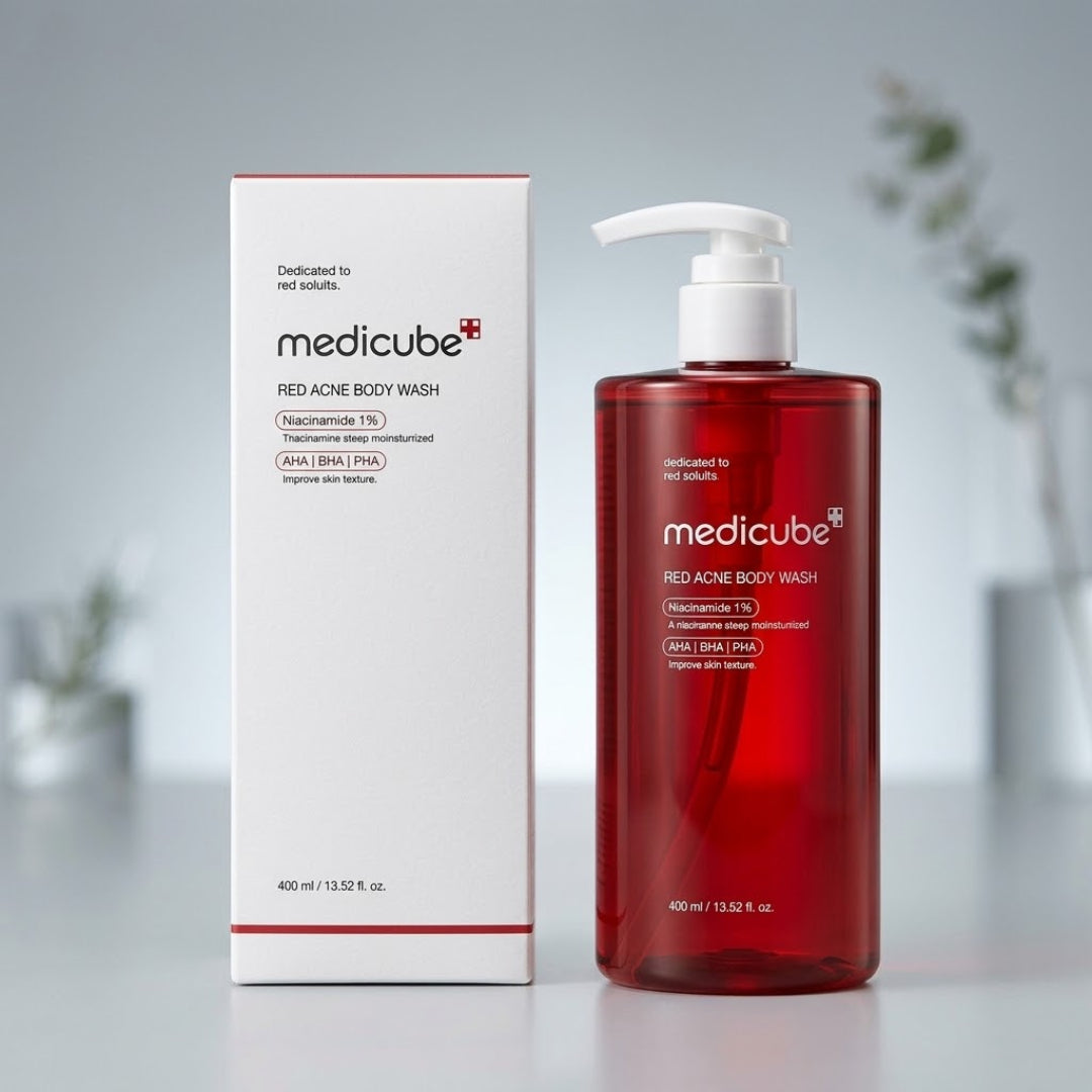 Medicube Red Acne Body Wash - 400 ml