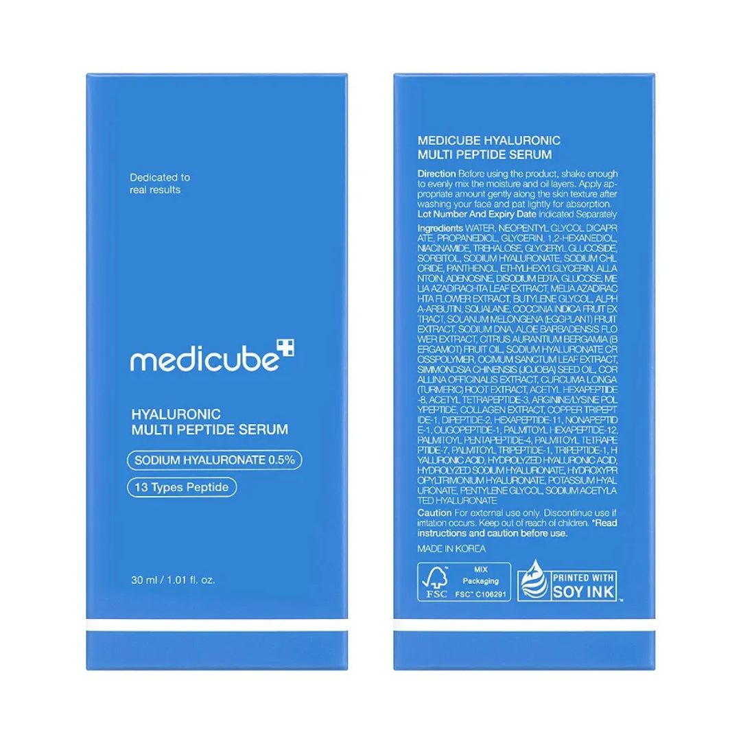 Medicube Serum Hyaluronic Multi-Peptide - 30ml
