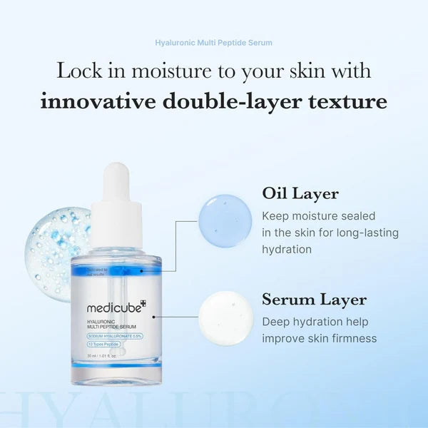 Medicube Serum Hyaluronic Multi-Peptide - 30ml