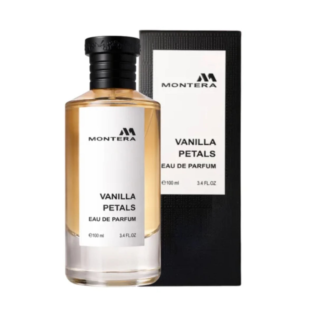 Montera Vanilla Petals Eau de Parfum Fragrance World Unisexe – 100ml