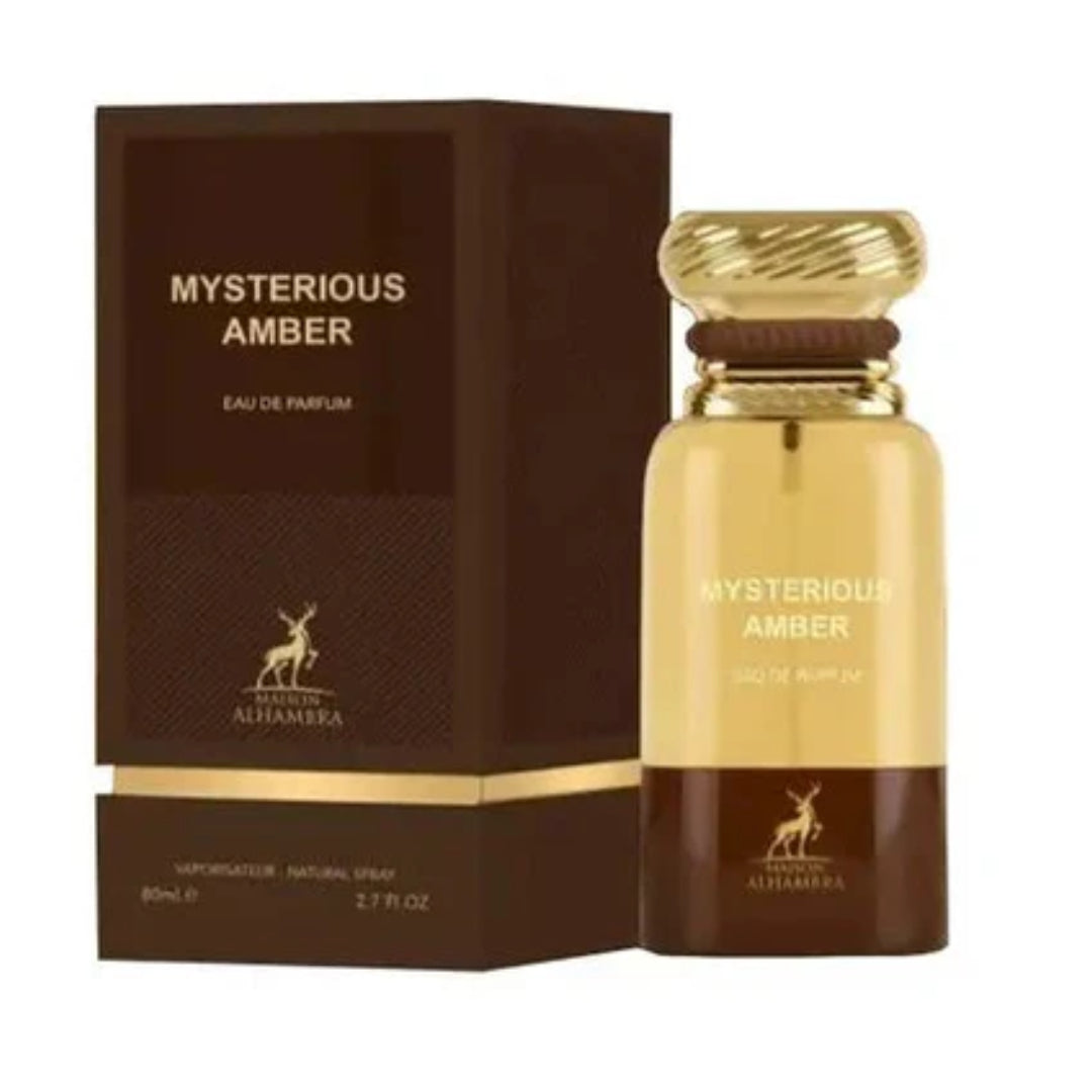 MAISON ALHAMBRA - MYSTERIOUS AMBER EAU DE PARFUM Unisex - 80ml