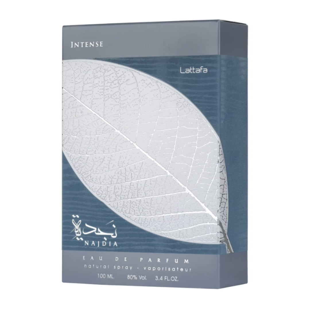 NAJDIA INTENSE EAU DE PARFUM Pour Homme - LATTAFA 100ml