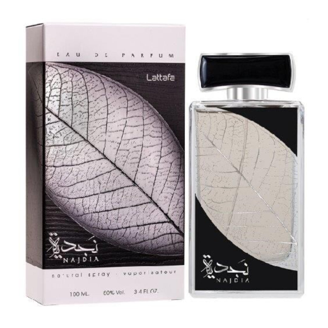 NAJDIA NOIR Eau de Parfum Unisexe - LATTAFA 100ml