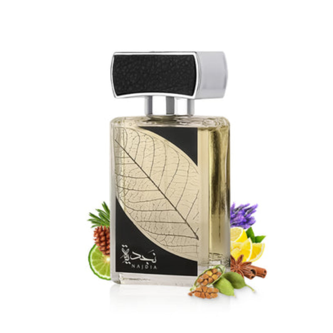 NAJDIA NOIR Eau de Parfum Unisexe - LATTAFA 100ml