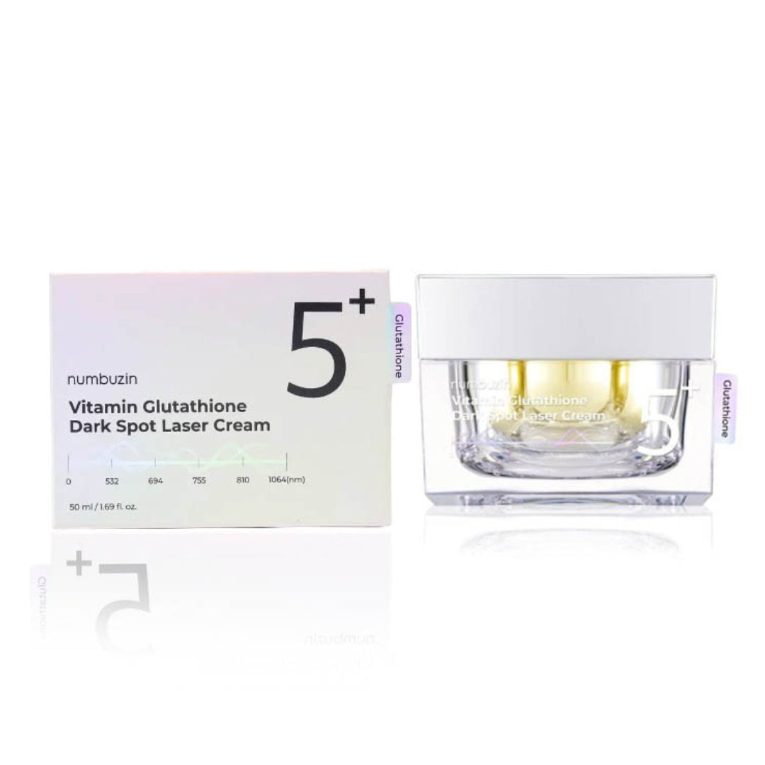 NUMBUZIN VITAMIN GLUTATHIONE DARK SPOT LASER CREAM 5+ – 50ML