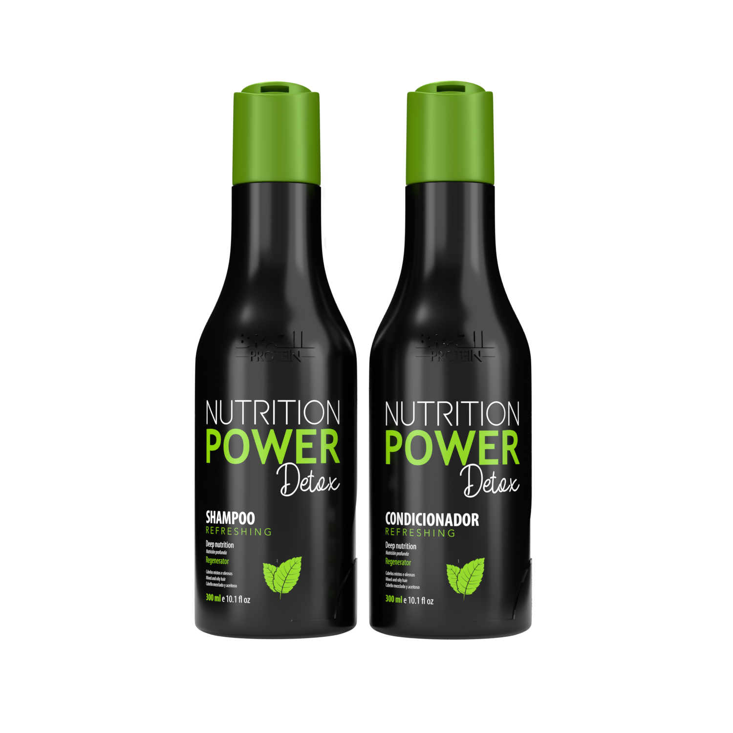 POWER DETOX SHAMPOO ET CONDITIONER  300ml