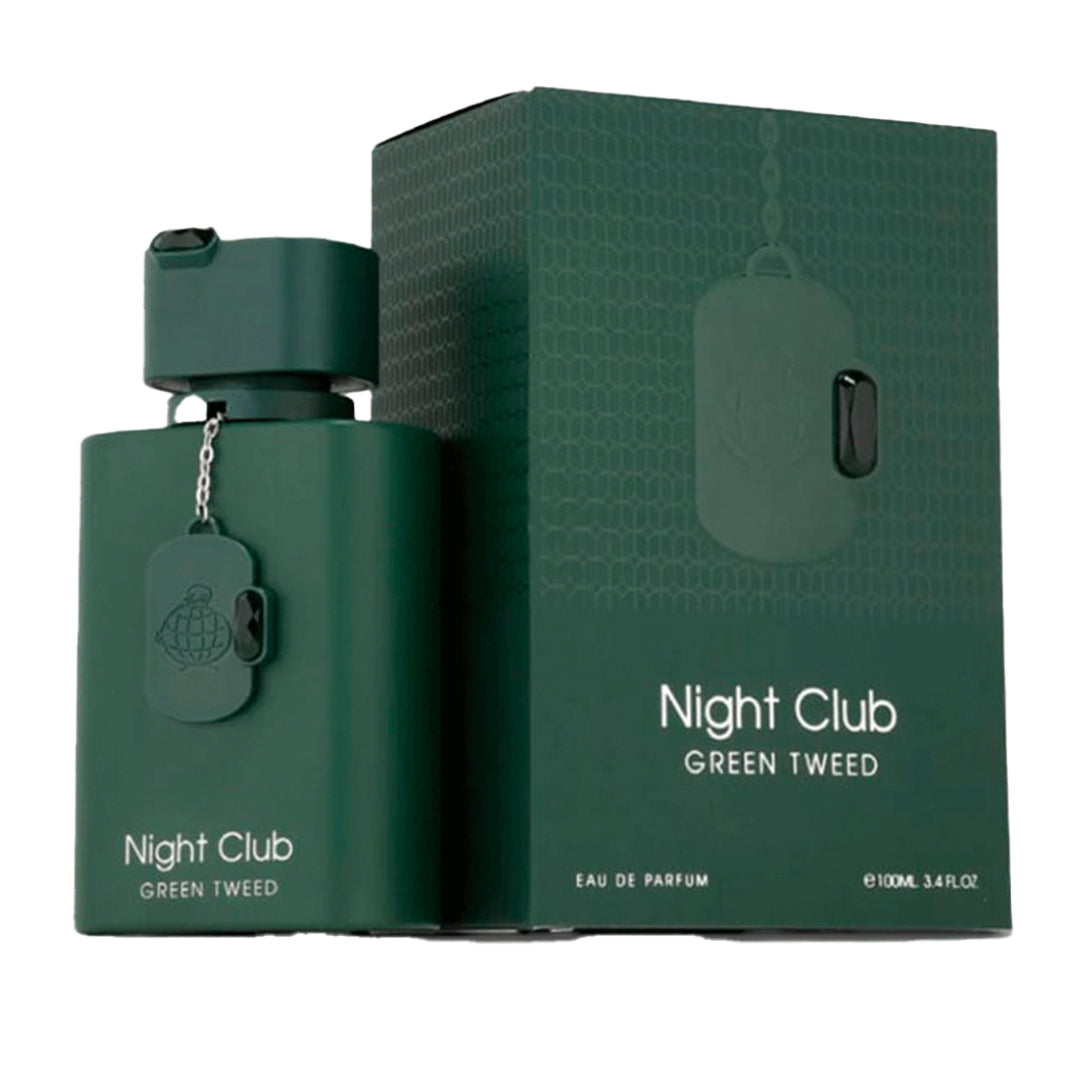 Night Club GREEN TWEED Eau De Parfum Fragrance World Pour Homme – 100ml