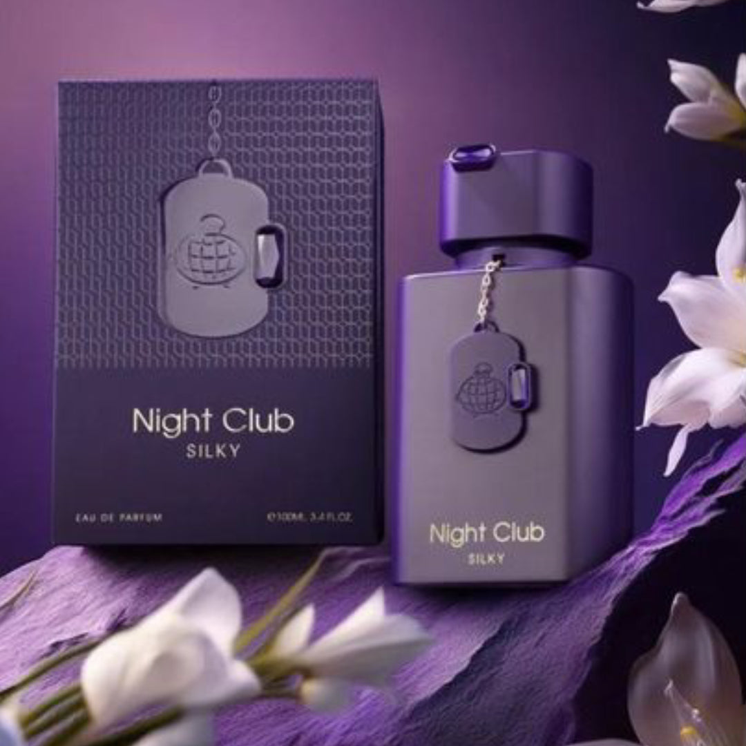 Night Club SILKY Eau De Parfum Fragrance World Pour Femme – 100ml