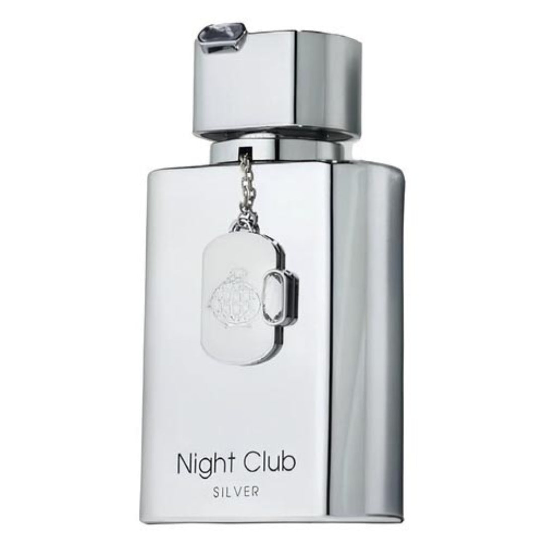 Night Club SILVER Eau De Parfum Fragrance World Pour Homme – 100ml