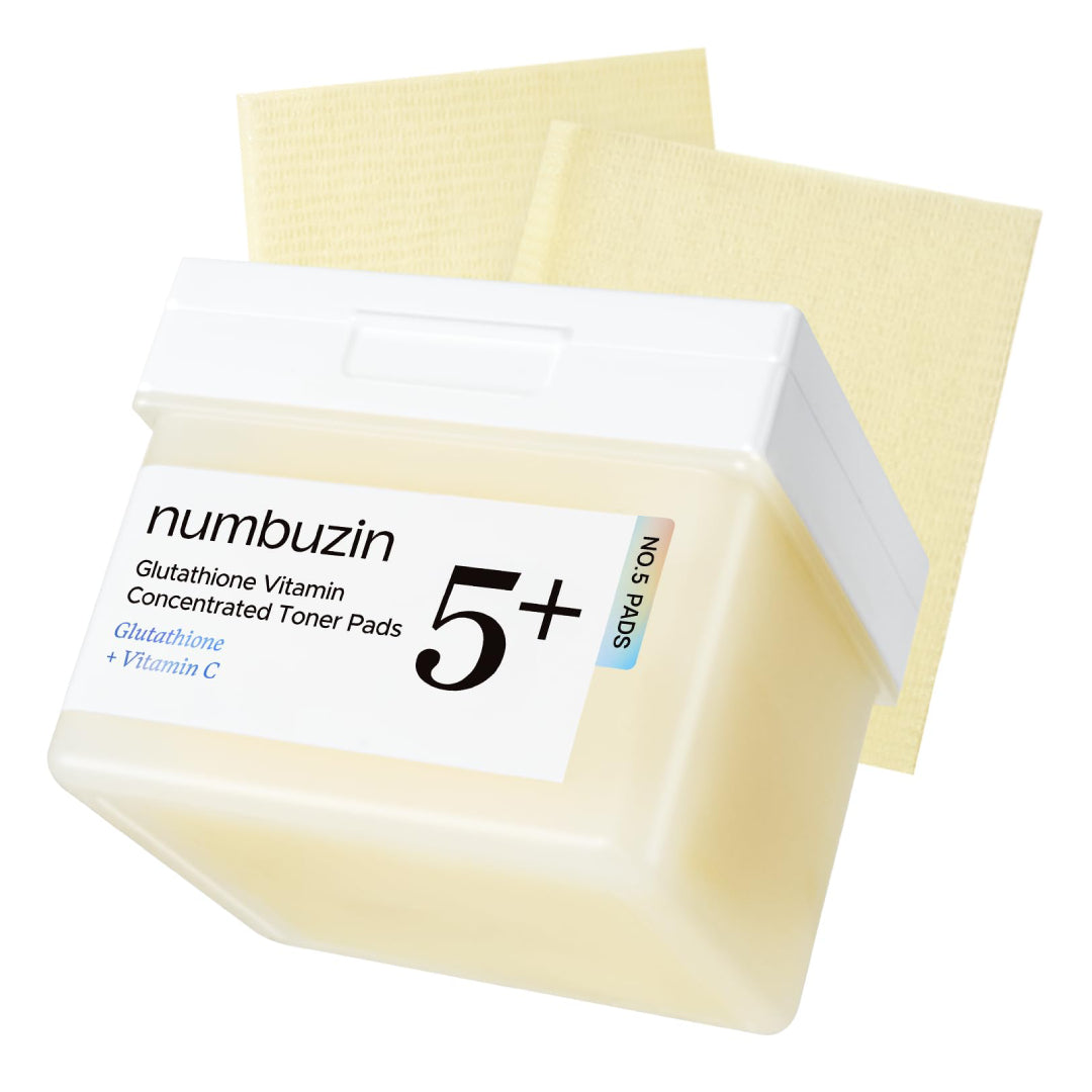 Numbuzin 5+ glutathione Vitamin- Concentrated Toner Pads 180 ml (70 pads)