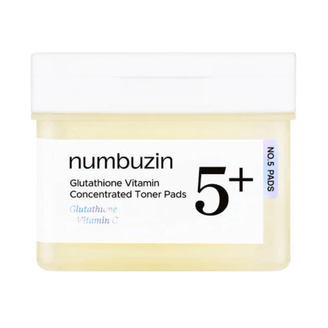 Numbuzin 5+ glutathione Vitamin- Concentrated Toner Pads 180 ml (70 pads)