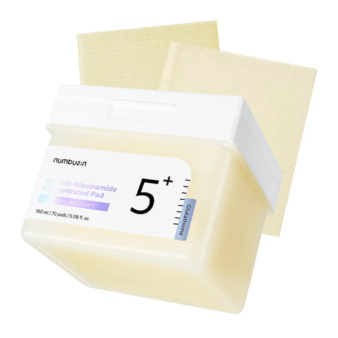 Numbuzin No.5+ Vitamin-Niacinamide Concentrated Pad 180 ml (70 pads)