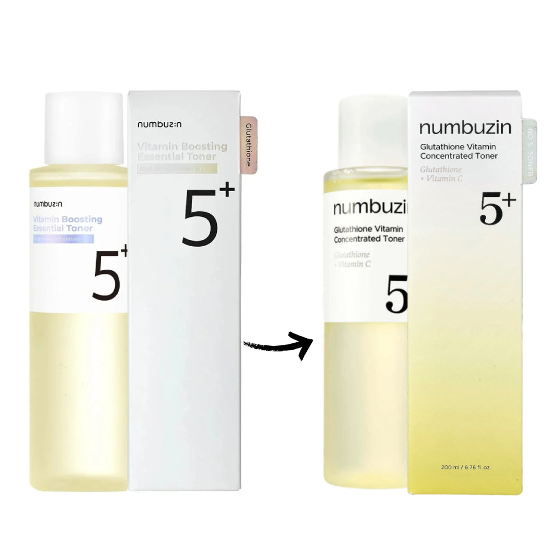 Numbuzin 5+ Vitamin Boosting Essential Toner – 200 ml