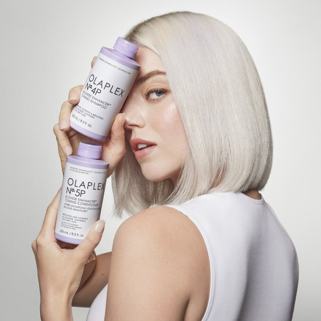 OLAPLEX N°4P BLONDE ENHANCER TONING SHAMPOOING - 250ml