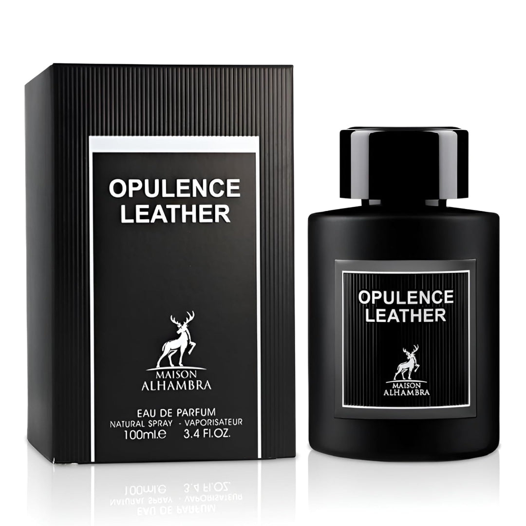 Opulence Leather Eau de Parfum Maison Alhambra Pour Homme - 100ml