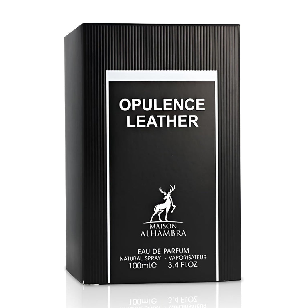 Opulence Leather Eau de Parfum Maison Alhambra Pour Homme - 100ml
