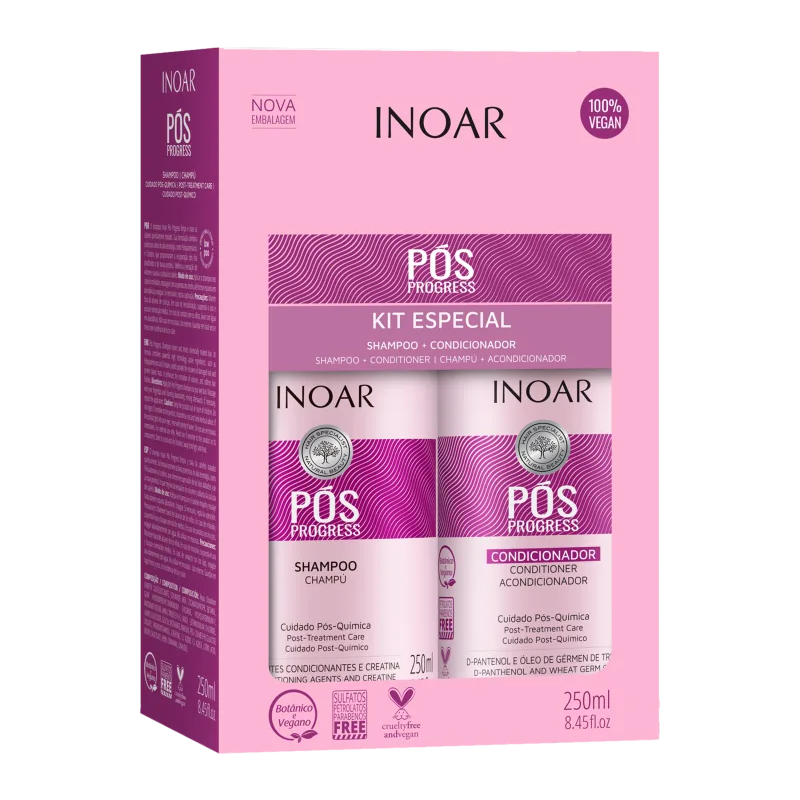 INOAR KIT DUO POS PROGRESS 250 ML - KStyle