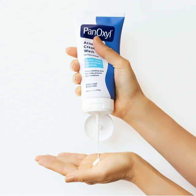 PanOxyl ACNE CREAMY WASH 4% BENZOYL PEROXIDE DAILY CONTROL 170g