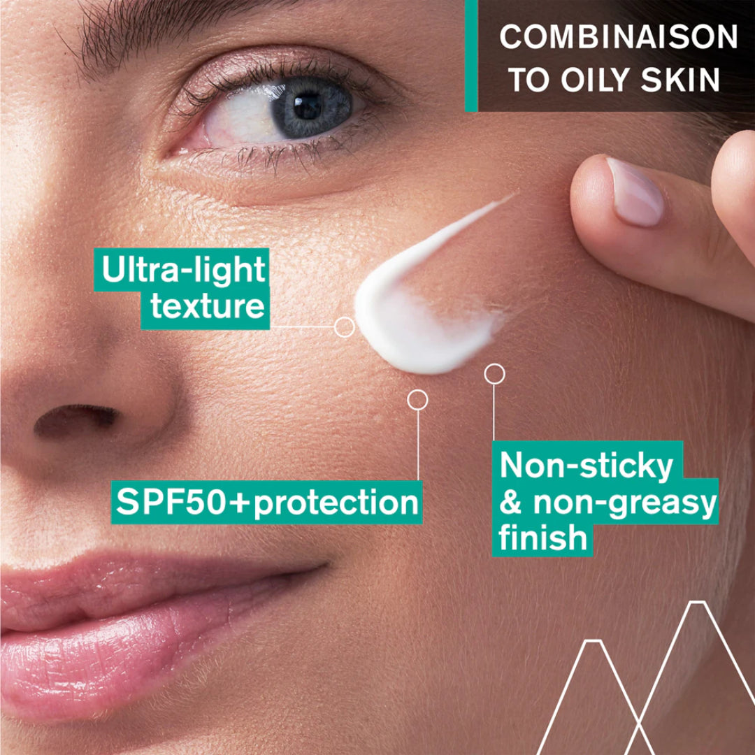 PACK URIAGE HYSEAC FLUIDE MATIFIANT SPF50 50ML+EAU MICELLAIRE THERMALE 50ML OFFERTE