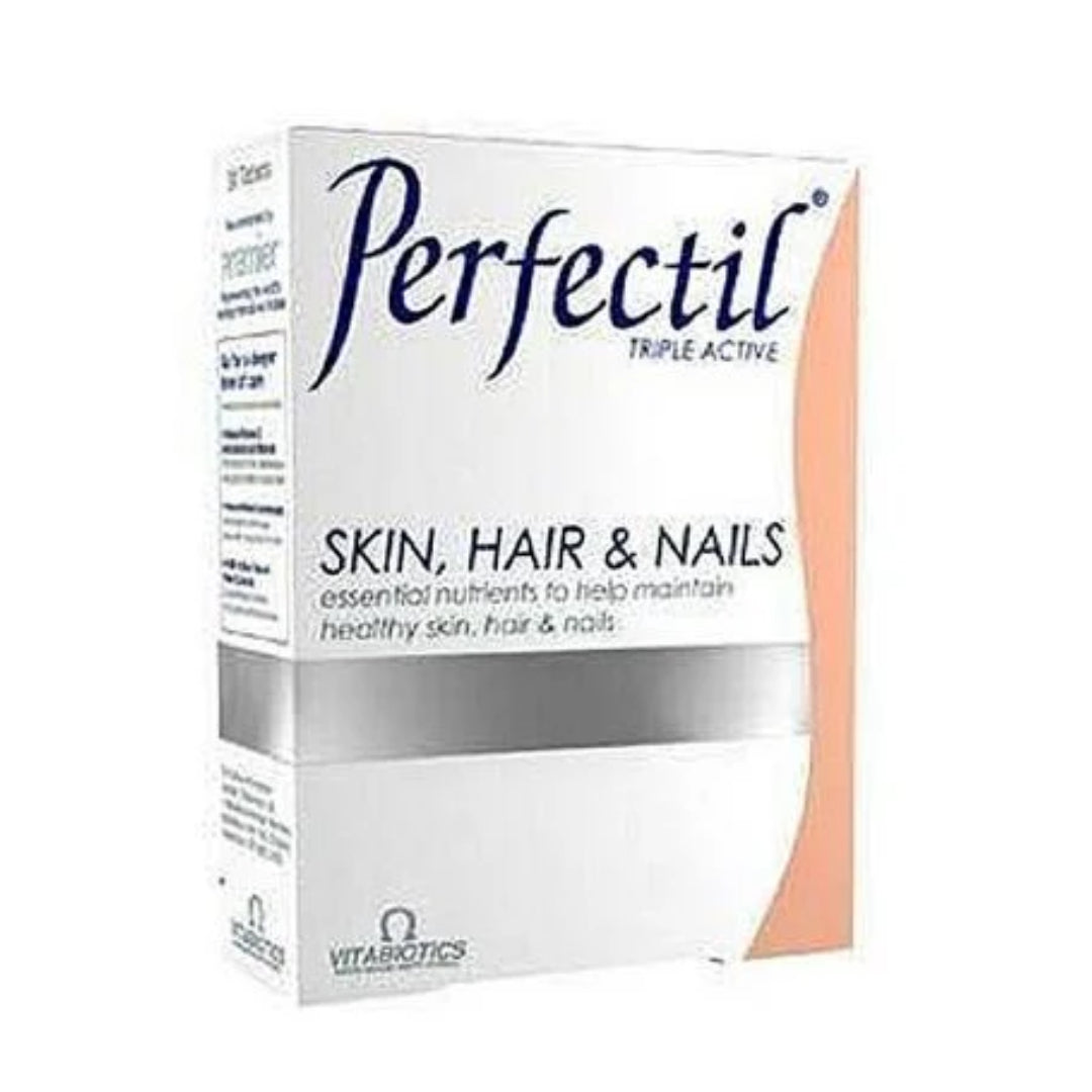Perfectil TRIPLE ACTION PEAU CHEVEUX ONGLES 30 COMPRIMES