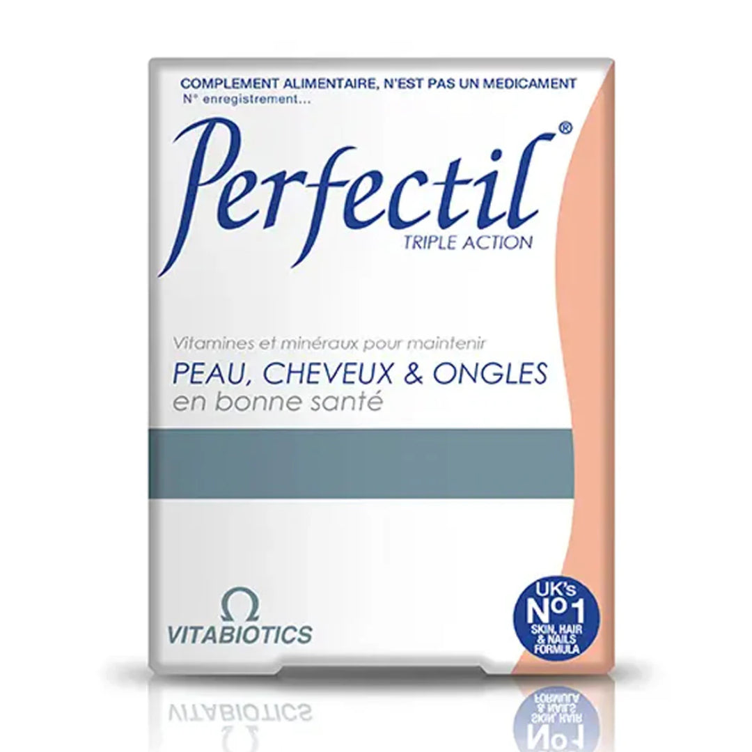Perfectil TRIPLE ACTION PEAU CHEVEUX ONGLES 30 COMPRIMES
