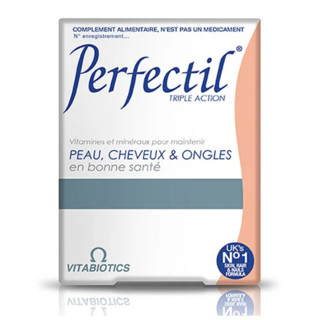 Perfectil TRIPLE ACTION PEAU CHEVEUX ONGLES 30 COMPRIMES