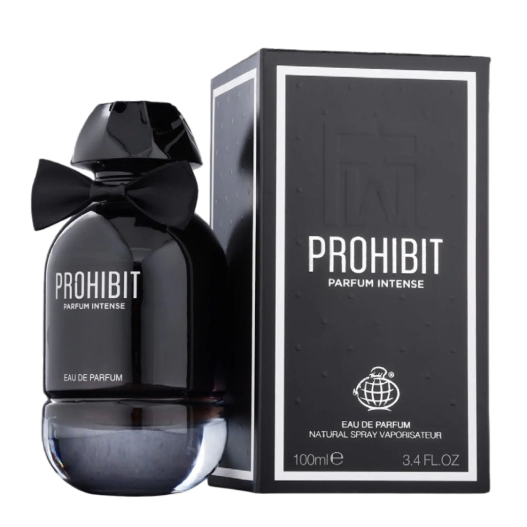 Prohibit Parfum Intense de Fragrance World Pour Femme – 100ml