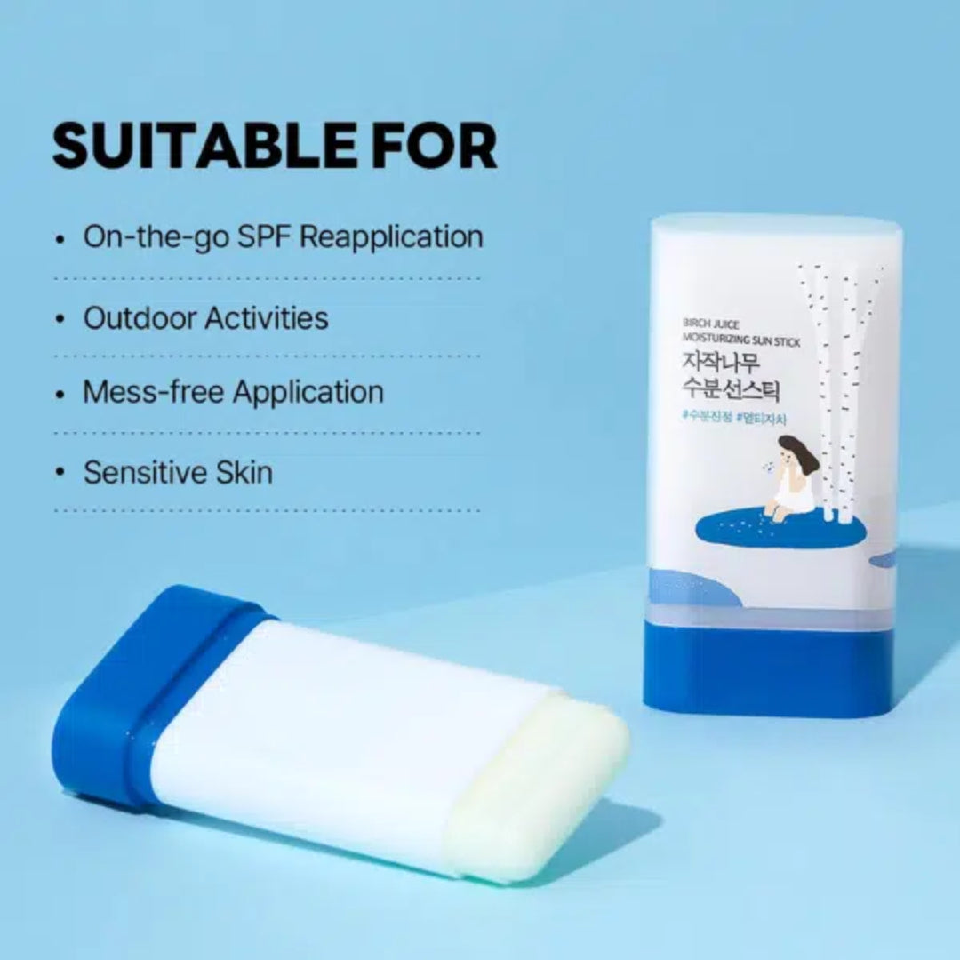 ROUND LAB – Stick solaire Birch Juice SPF50+ – 50ml, 19g