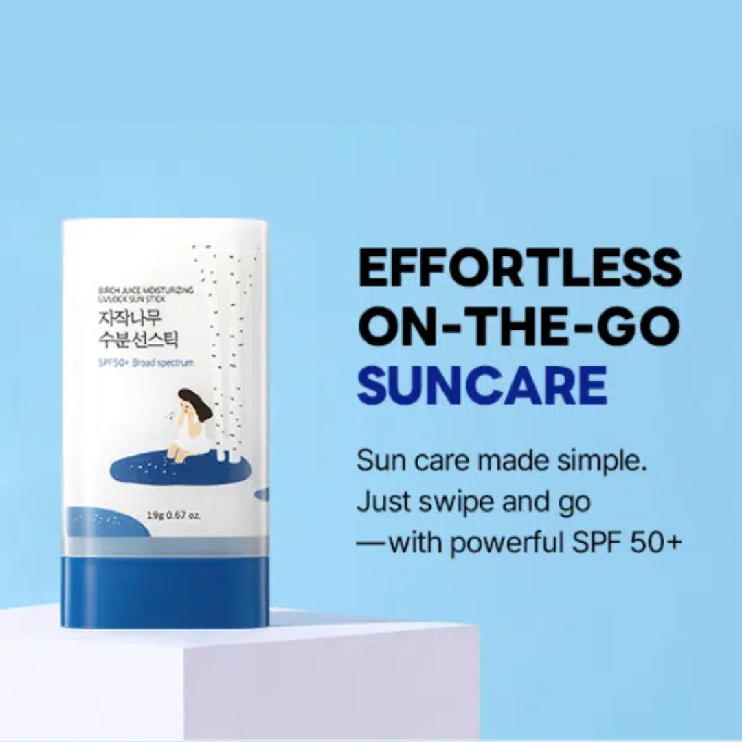 ROUND LAB – Stick solaire Birch Juice SPF50+ – 50ml, 19g