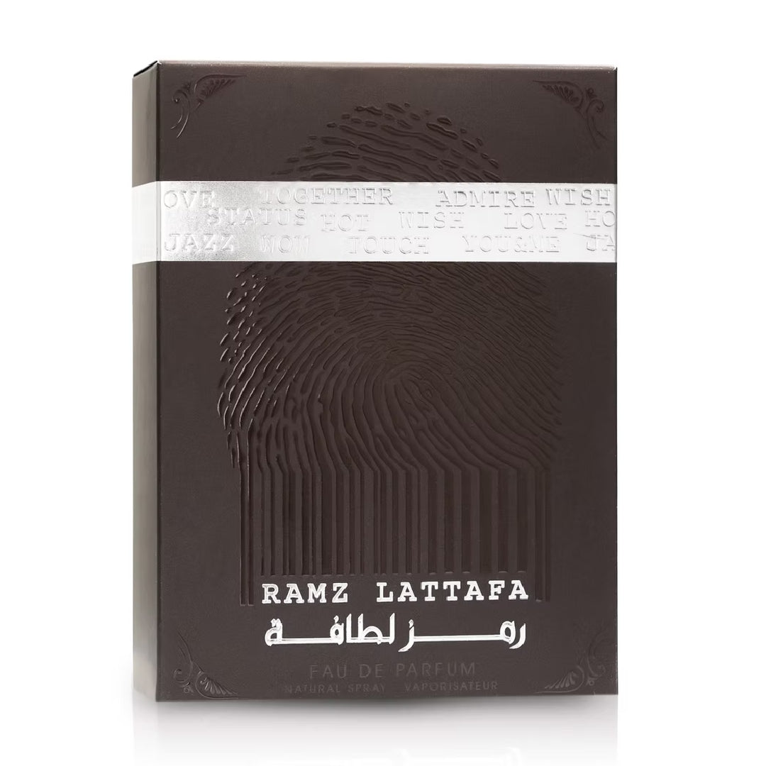 Ramz Lattafa Silver Eau de Parfum Pour Homme - 100ml