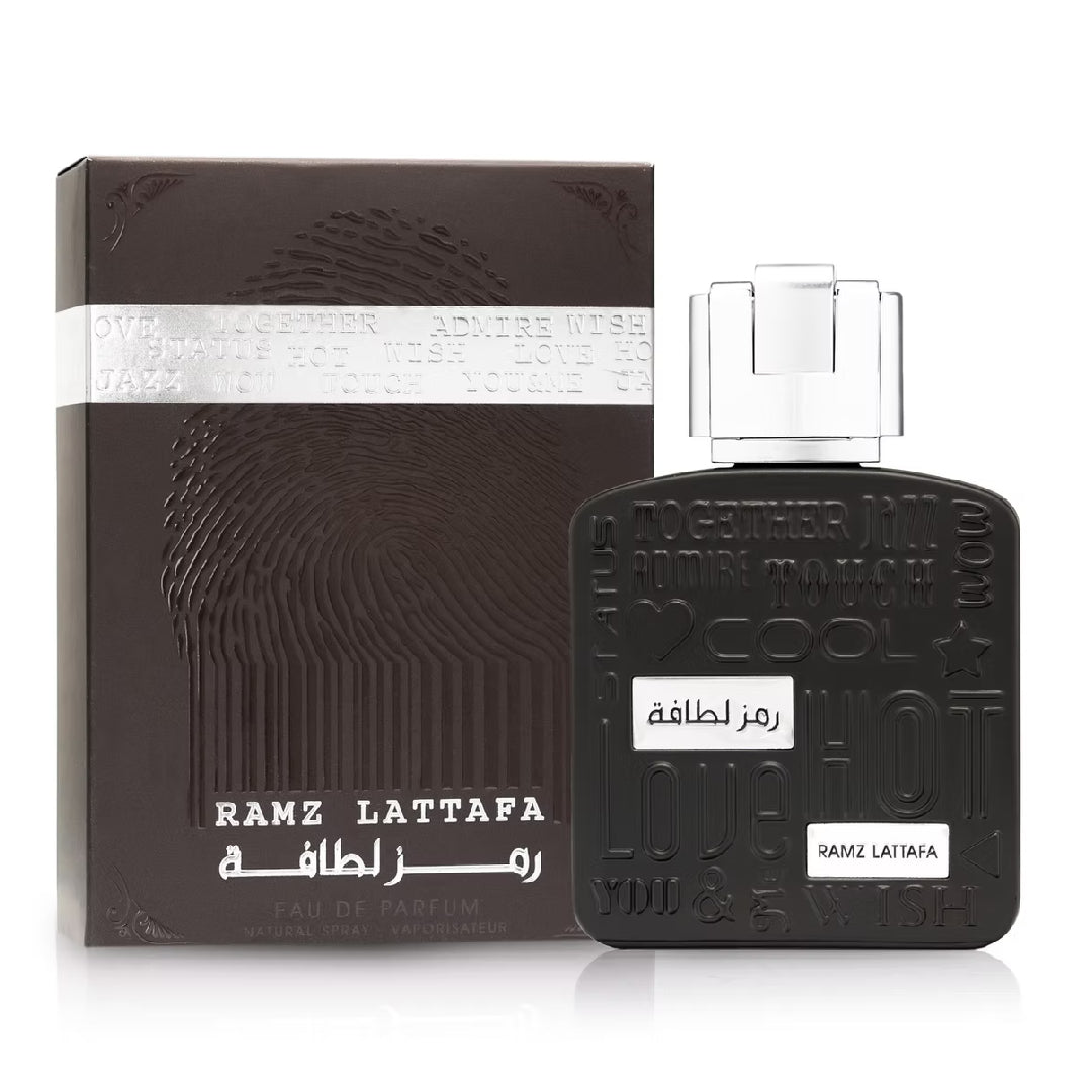 Ramz Lattafa Silver Eau de Parfum Pour Homme - 100ml