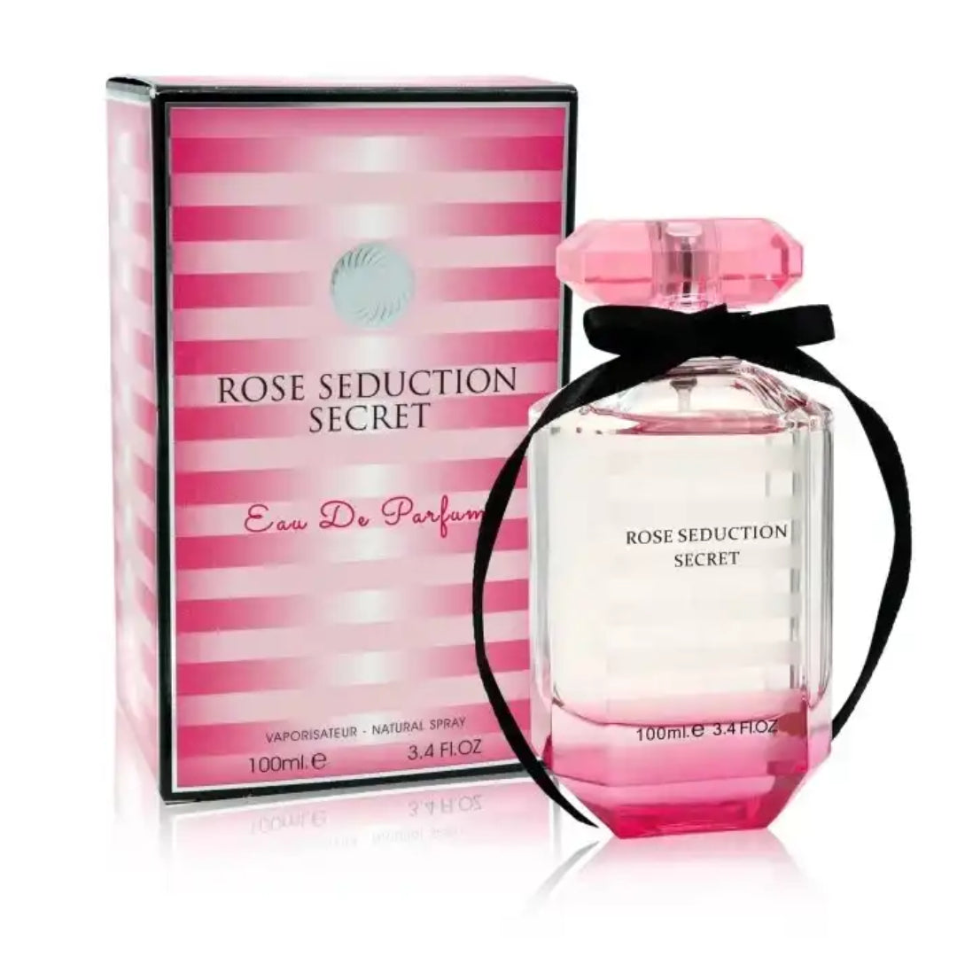 Rose Seduction Secret de Fragrance World Pour Femme – 100ml
