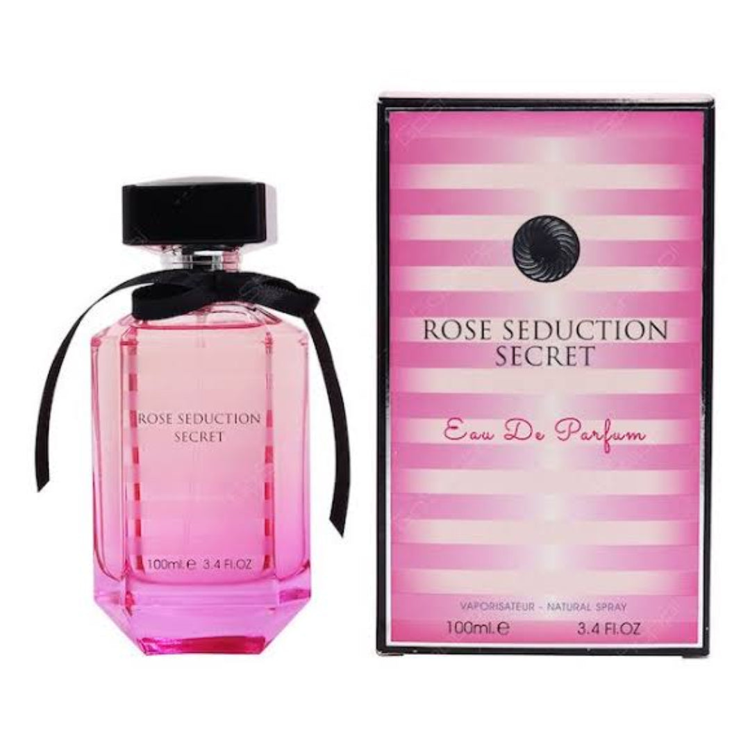 Rose Seduction Secret de Fragrance World Pour Femme – 100ml