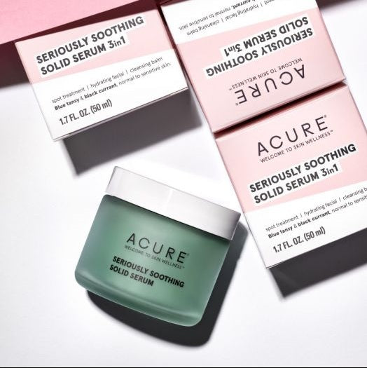 ACURE - Seriously Soothing Solid Serum 3 en 1 - 50ml